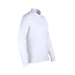 POLERA PIQUE MANGA LARGA MUJER SUPER PREMIUM - Imagen 3
